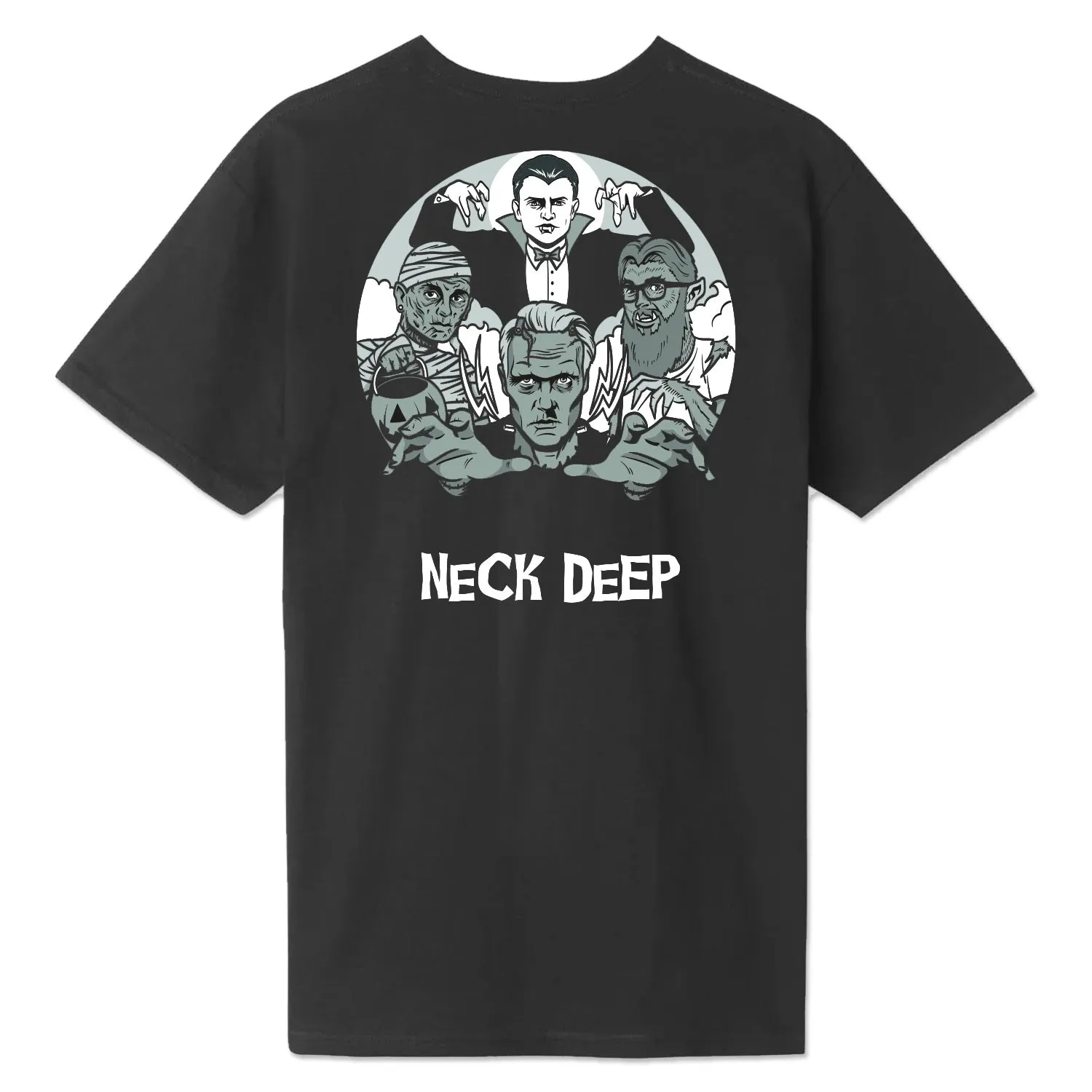 Neck Deep Monster Black