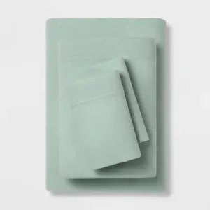 New - Solid Jersey Sheet Set - Room Essentials