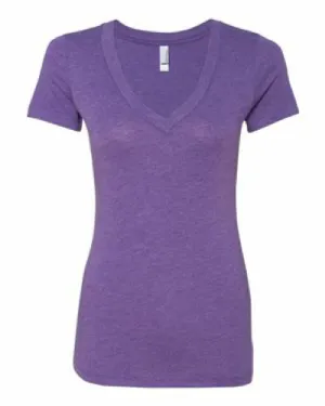 Next Level Apparel Ladies TriBlend Deep V