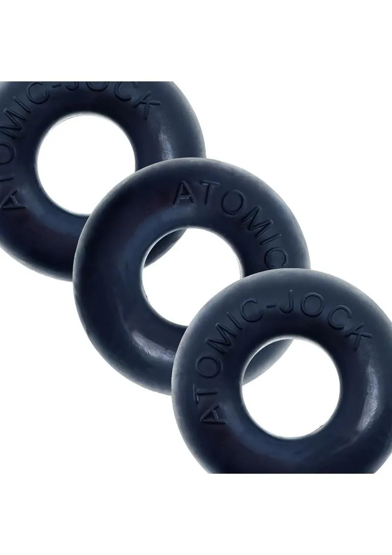 Oxballs Ringer Plus  Silicone Cock Ring (3 Pack) - Night Edition