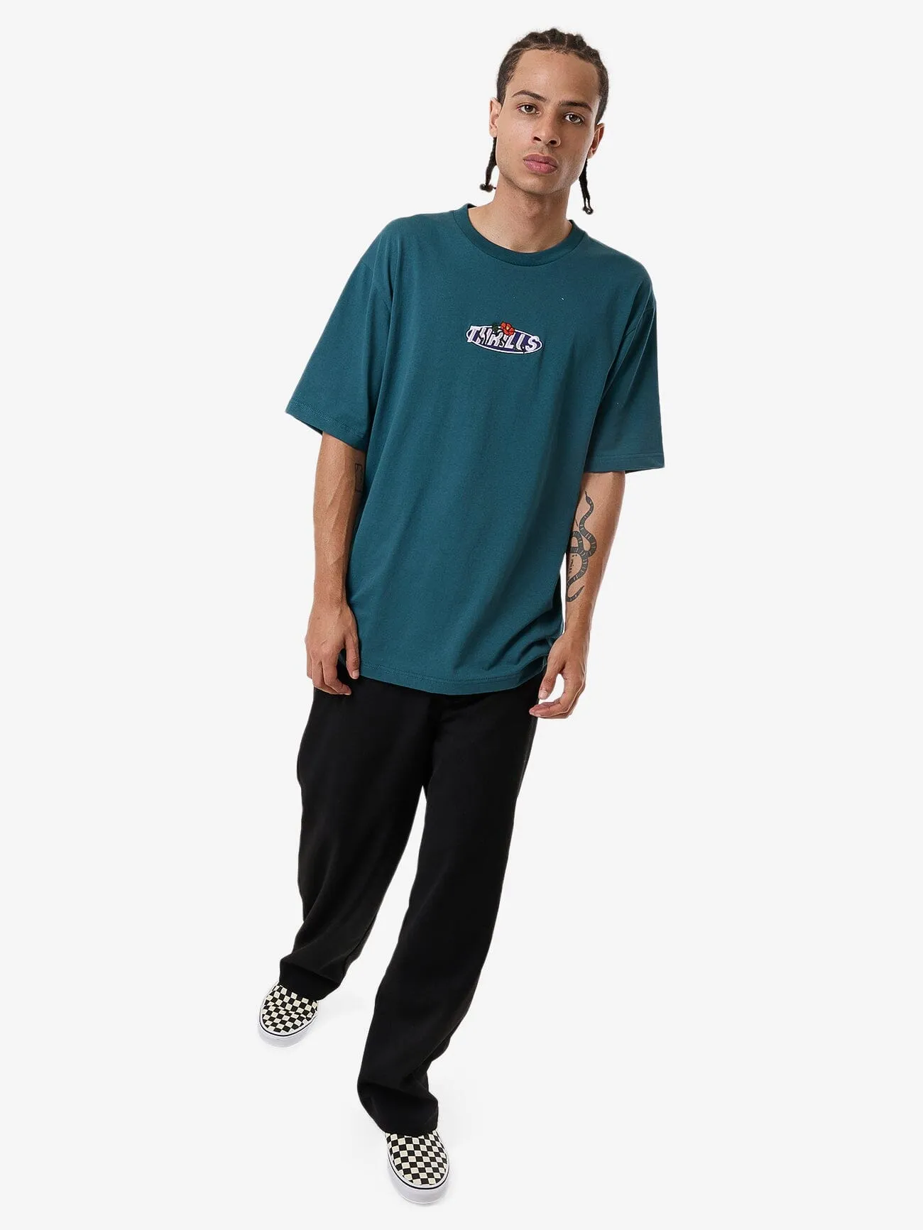 Painless Oversize Fit Tee - Atlantic Deep