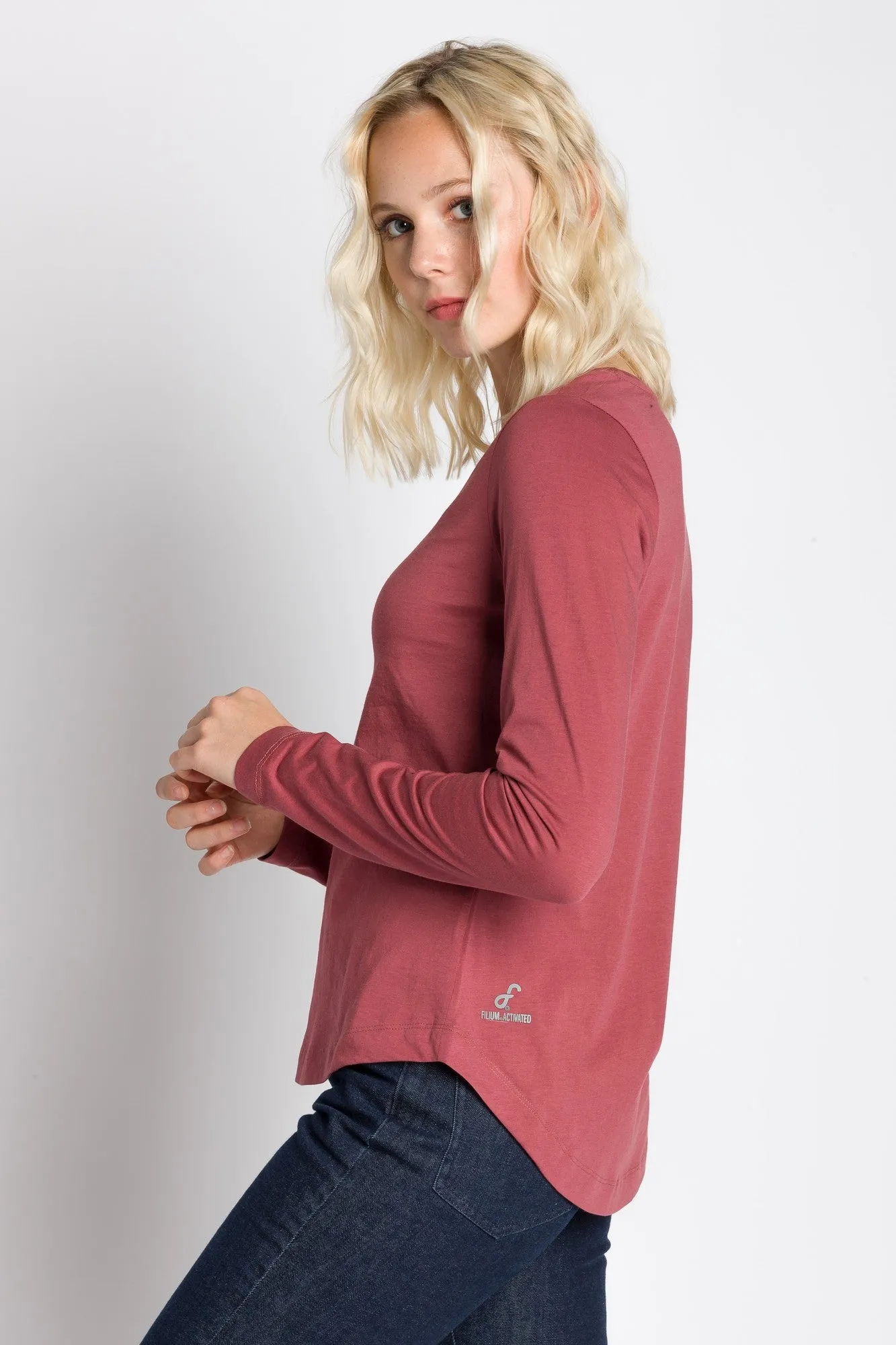 Pamela | Women's Long Sleeve Crew Neck