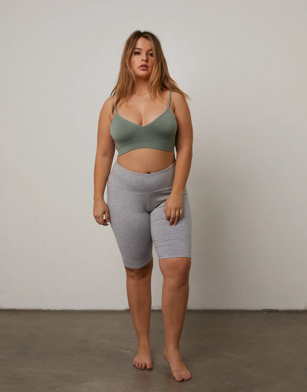 Plus Size Padded V-Neck Bra