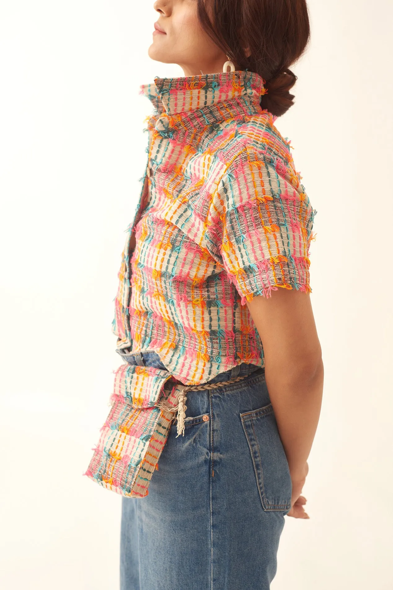 Pure Cotton Multi-Colour Stylish Shirt