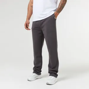 Relaxed Fit Open Hem Jogger | Dark Grey