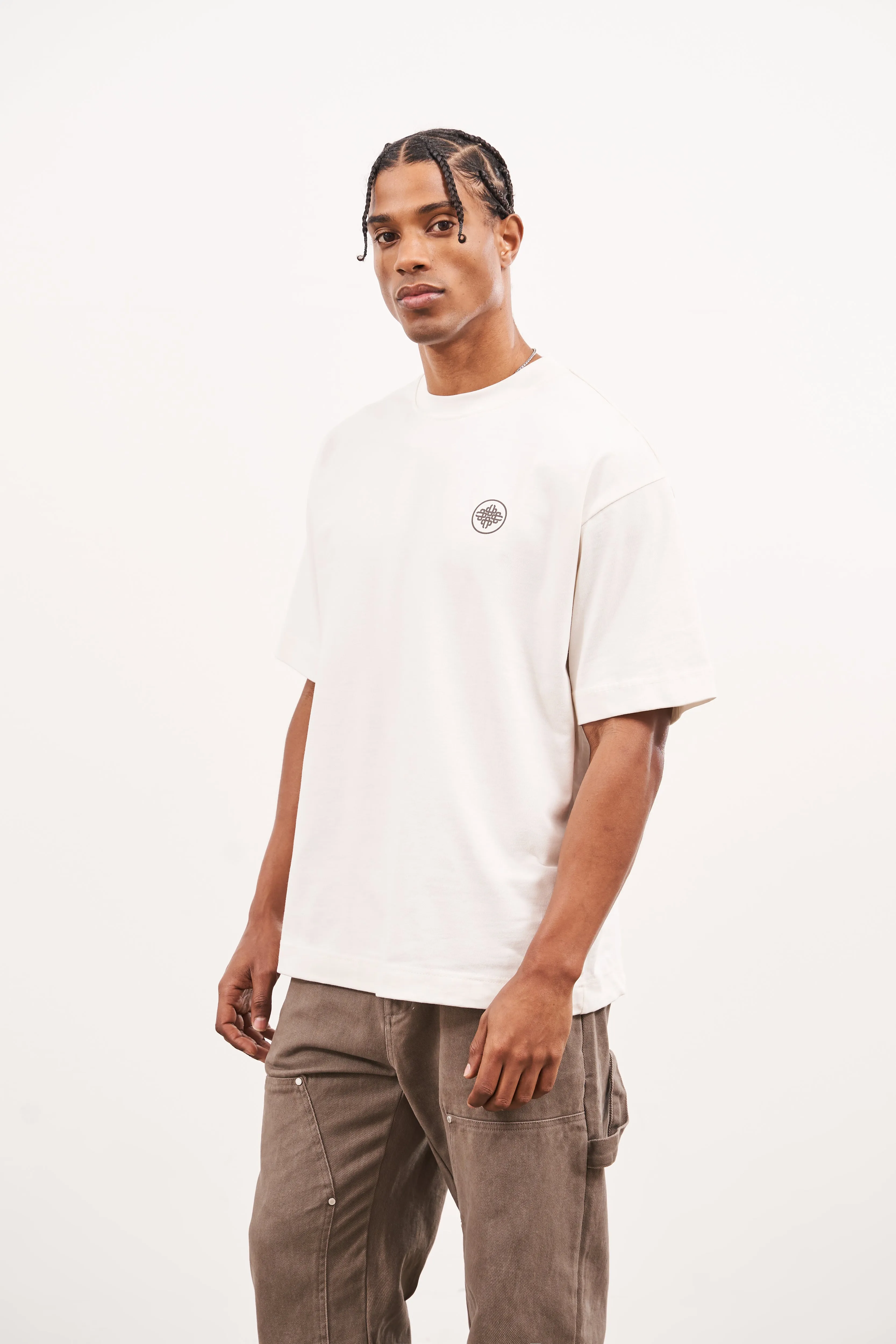 SEASON 24 RELAXED FIT T-SHIRT - OFF WHITE