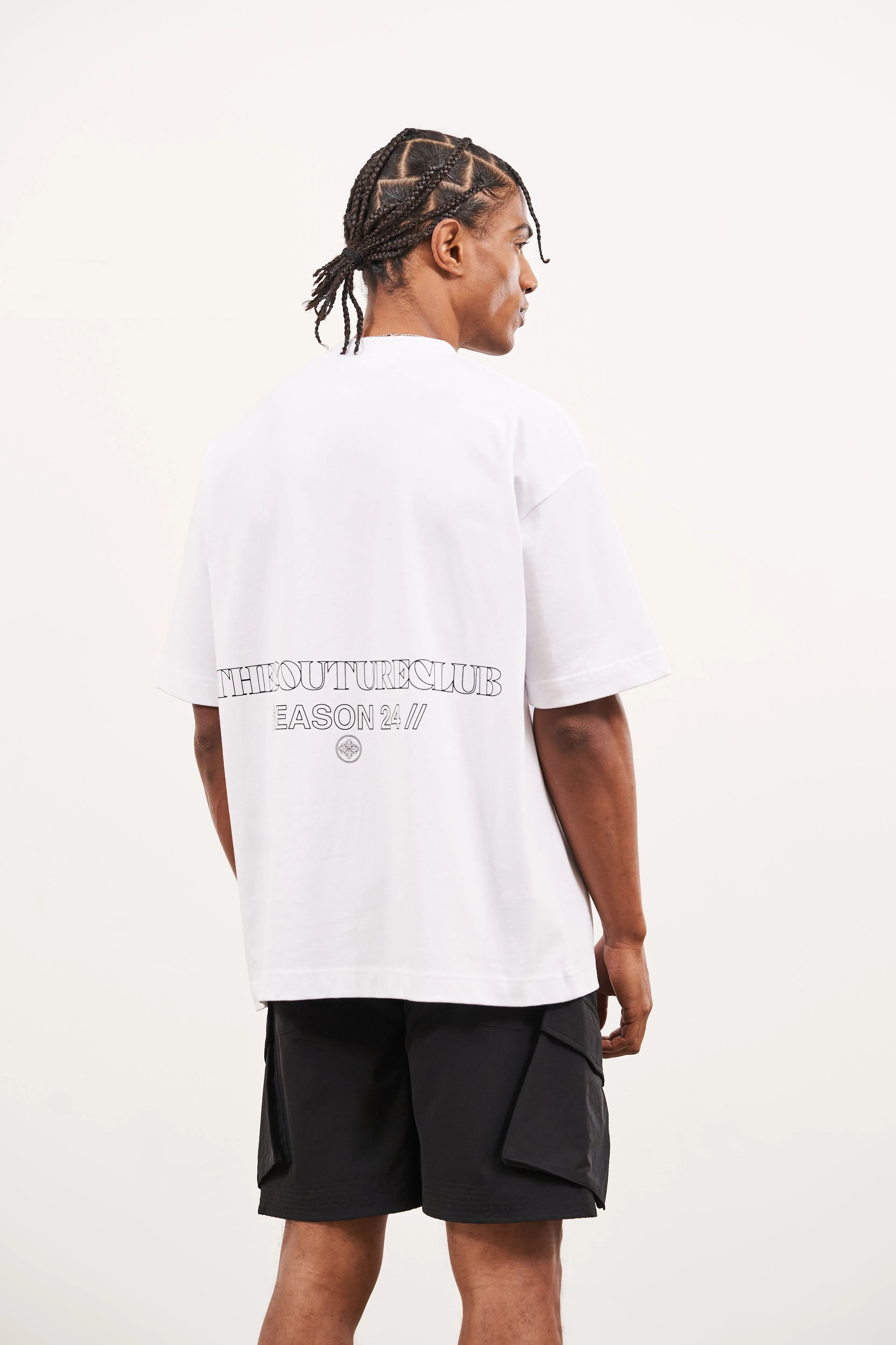 SEASON 24 RELAXED FIT T-SHIRT - WHITE