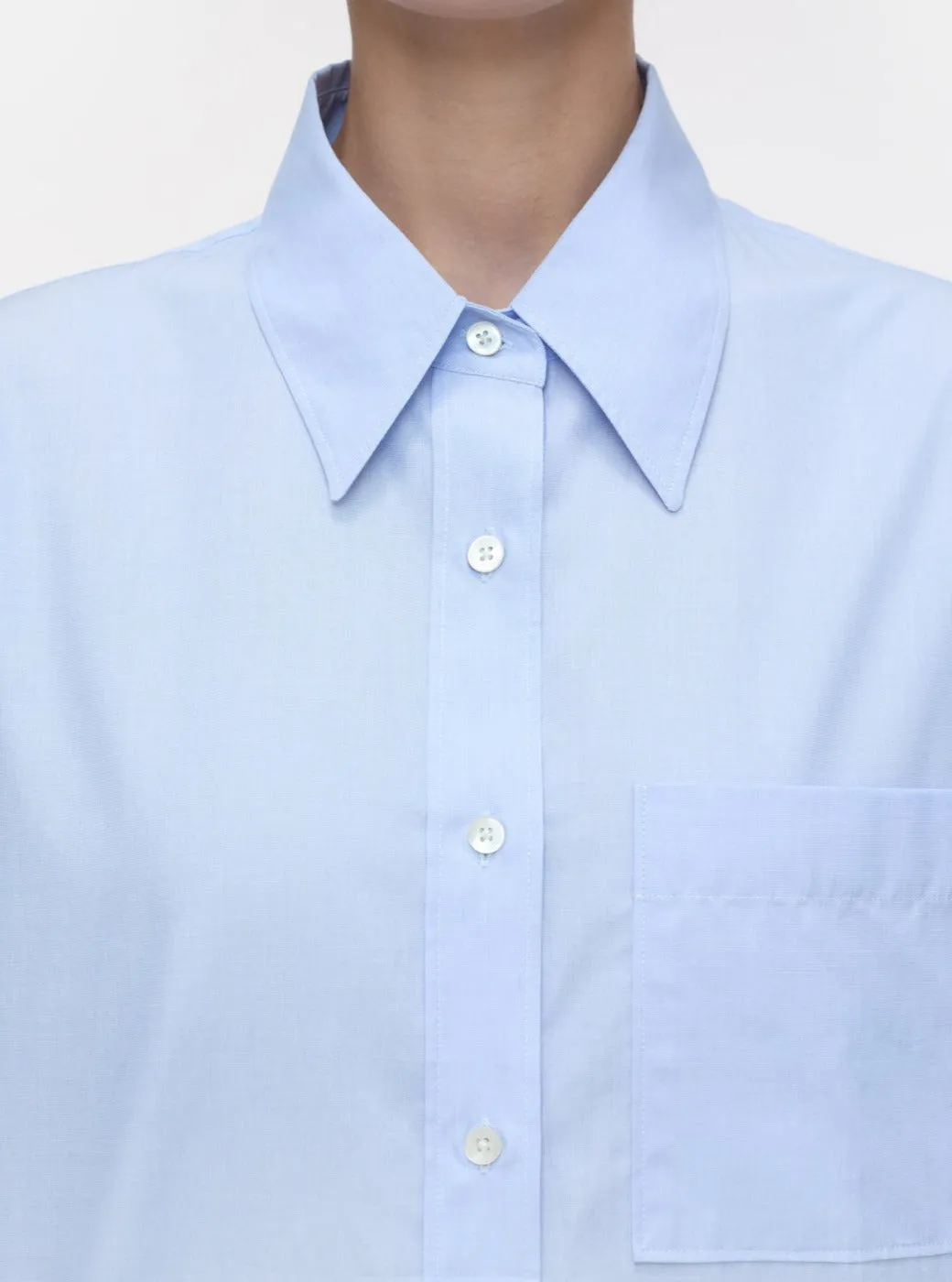 SHIRT WITH POCKET |  LAZIO BLUE