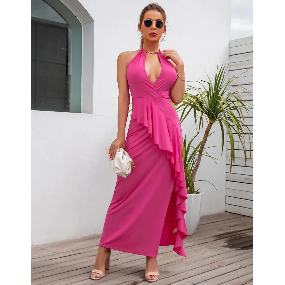 Slit Pleated Summer Dress - Culture Heaven Special