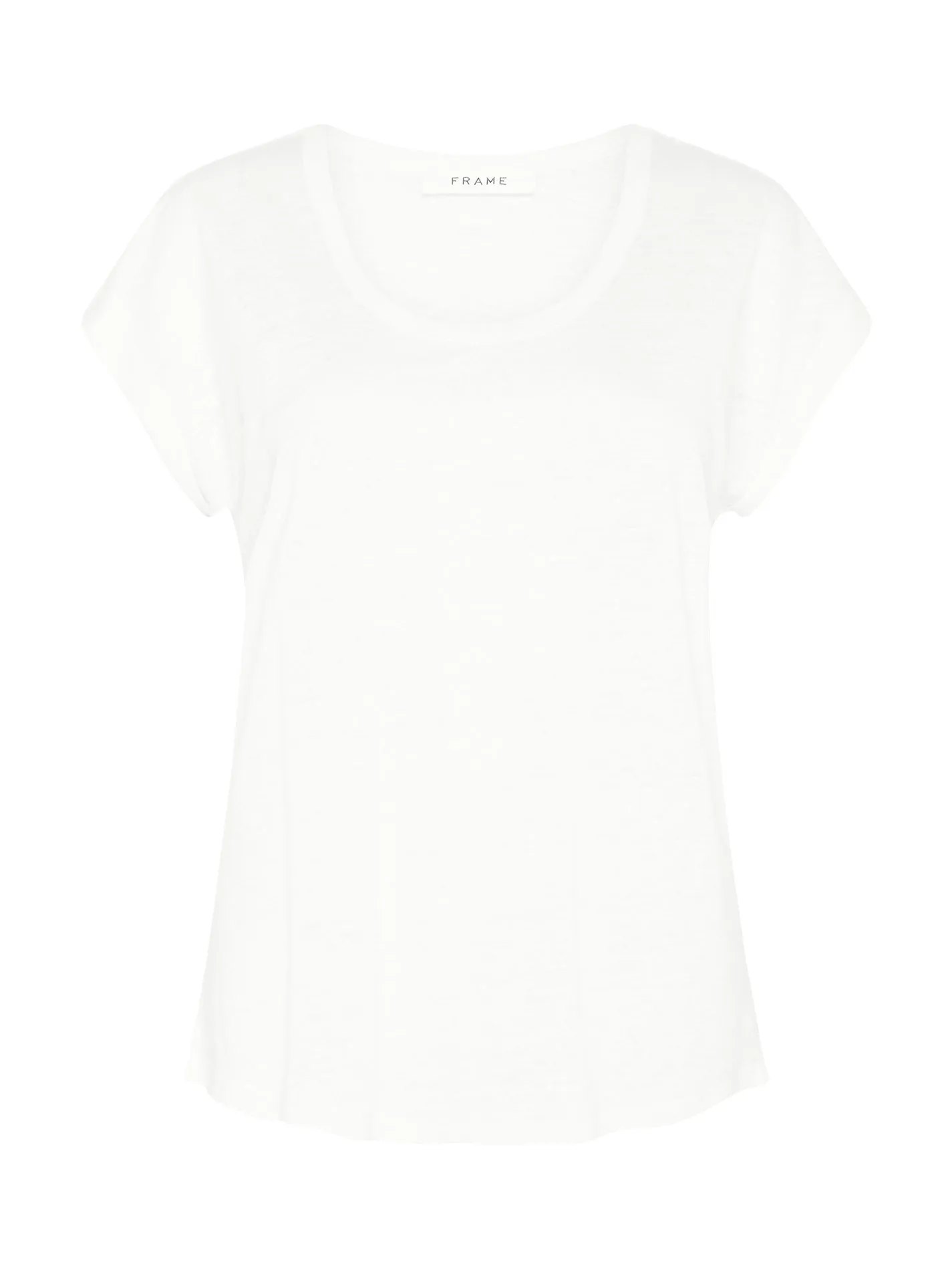 Slouchy Linen U Tee