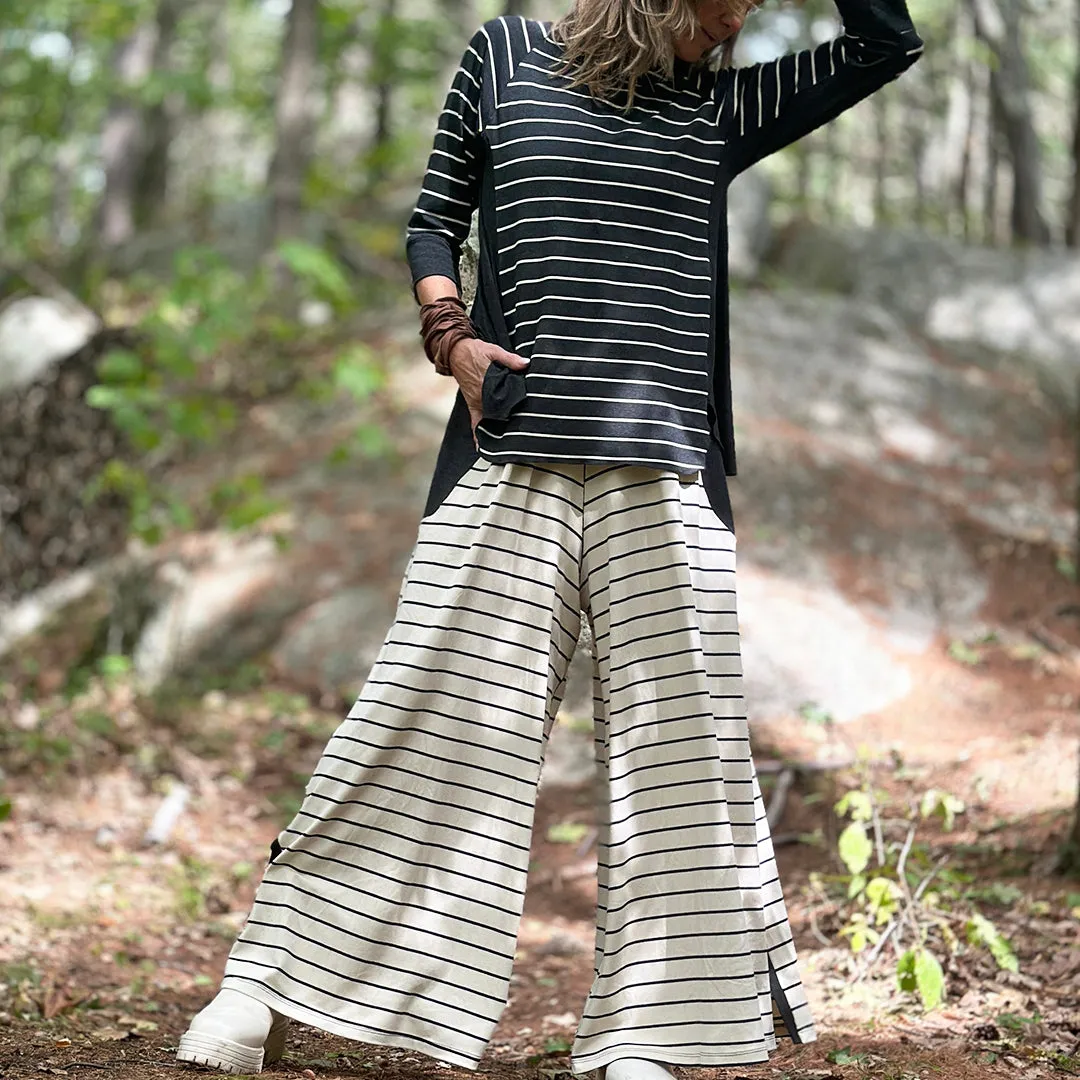 stripe FARMER jumpsuit