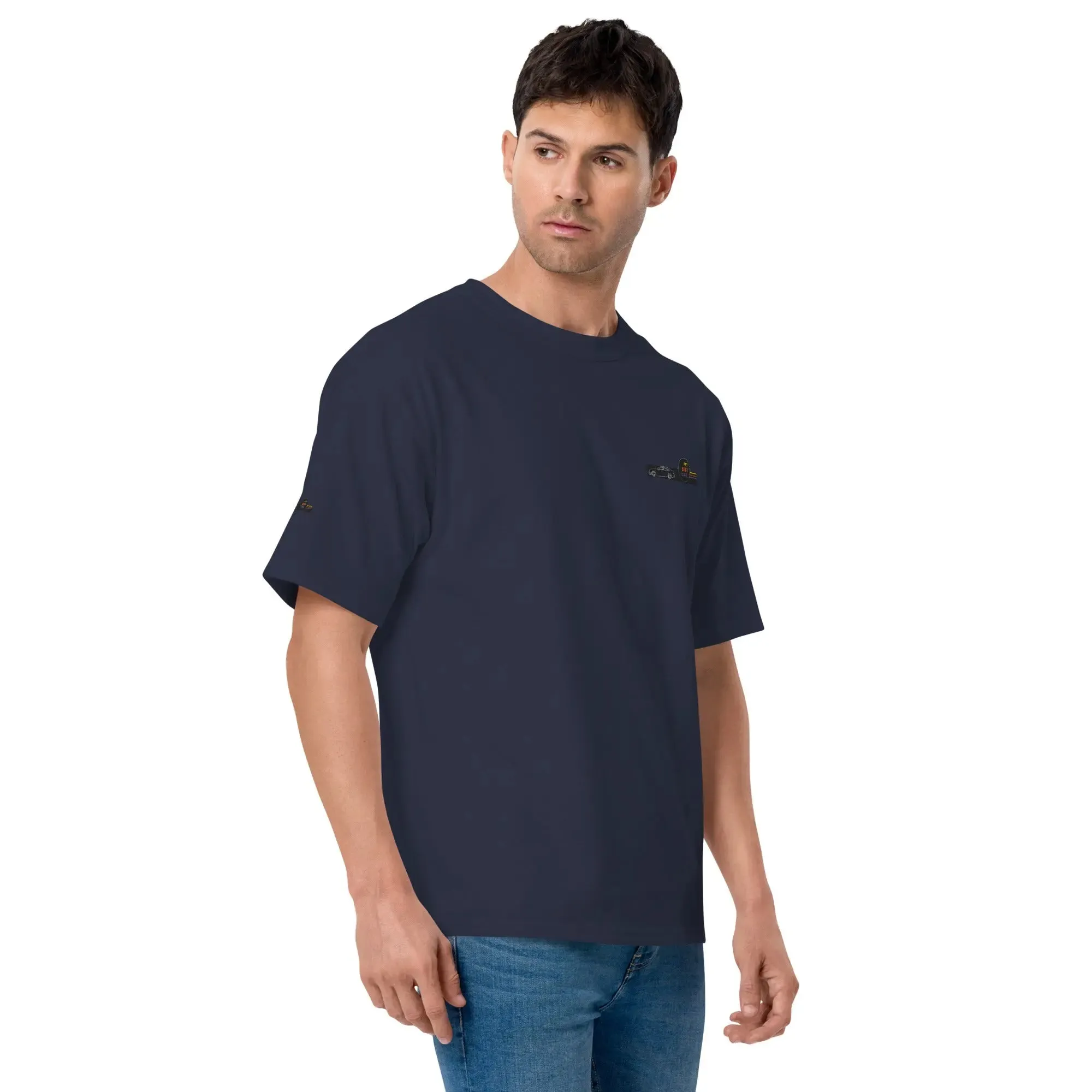 T Champion T-Shirt with Embroidered Logo and Deep Armholes