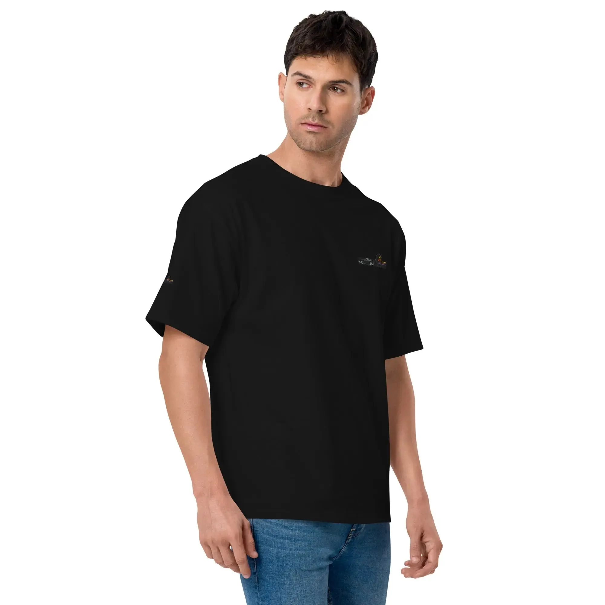 T Champion T-Shirt with Embroidered Logo and Deep Armholes