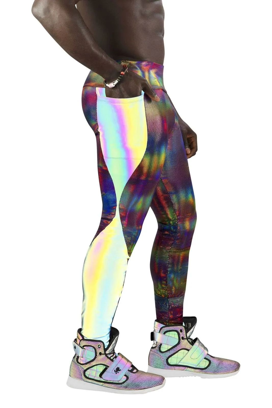 Techno Color Meggings