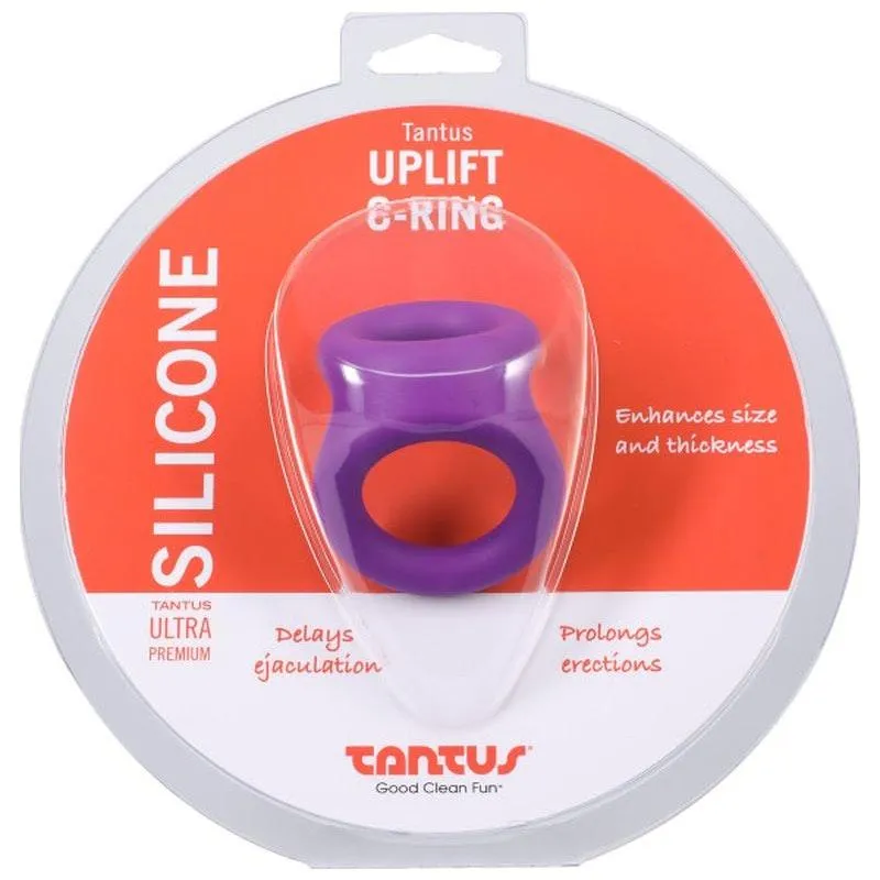 Uplift Silicone Cock Ring Lilac