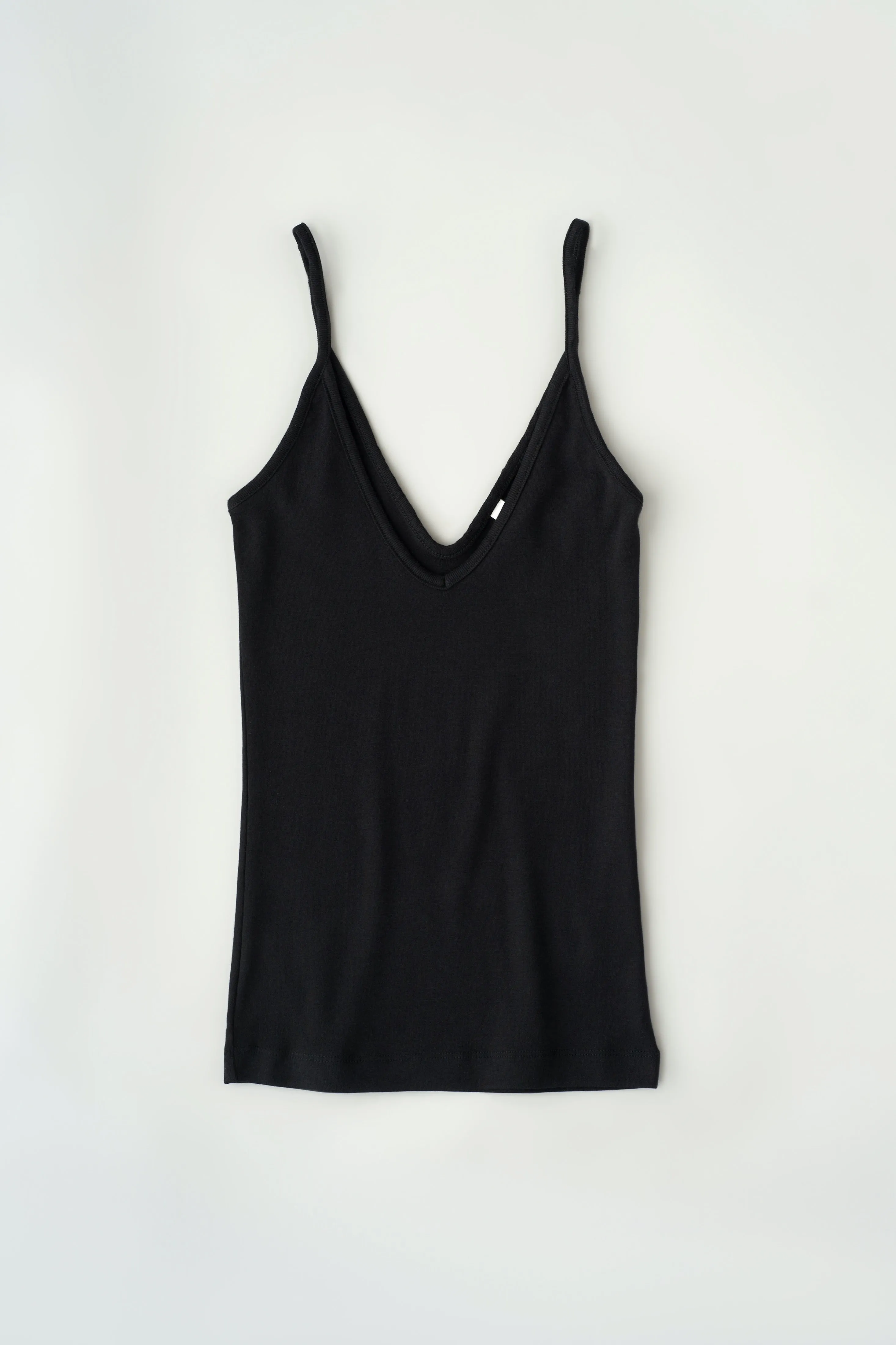 V-neck Tank in Black