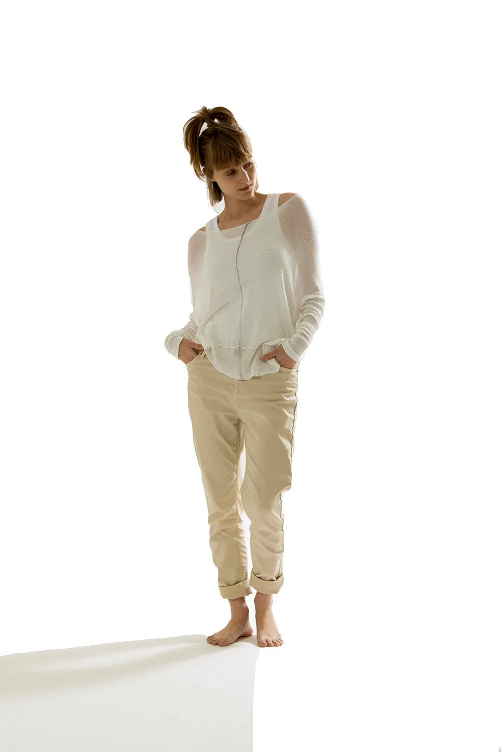 White Bamboo Sira Shirt